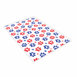 Dog Paw Print - Star Spangled